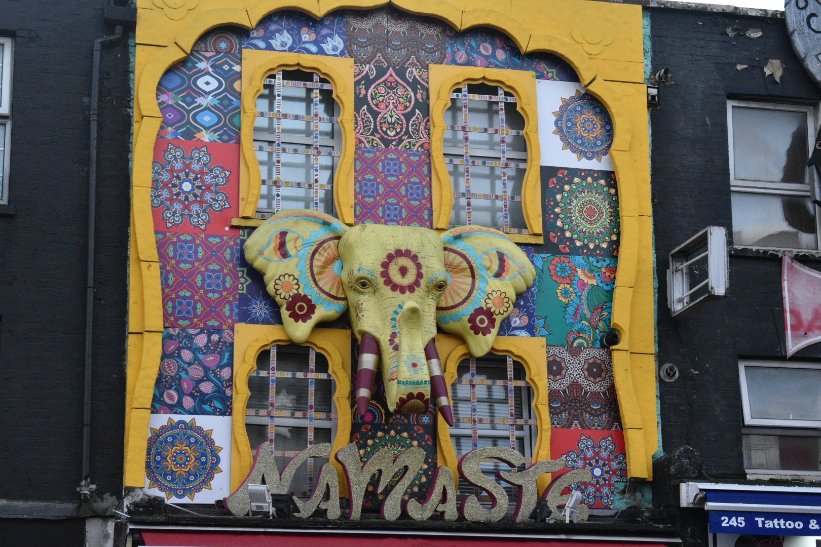 Camden Town Elephant Facade