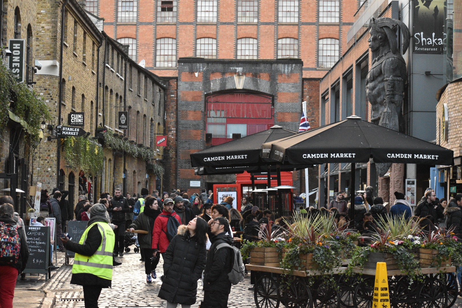 London Camden Market Outside